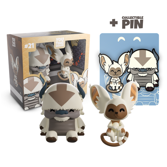 Appa and Momo Monitor Buddiez Avatar: The Last Airbender Youtooz Collectibles