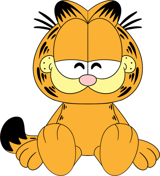 Garfield Sit Plush (9in) Garfield Youtooz Collectibles