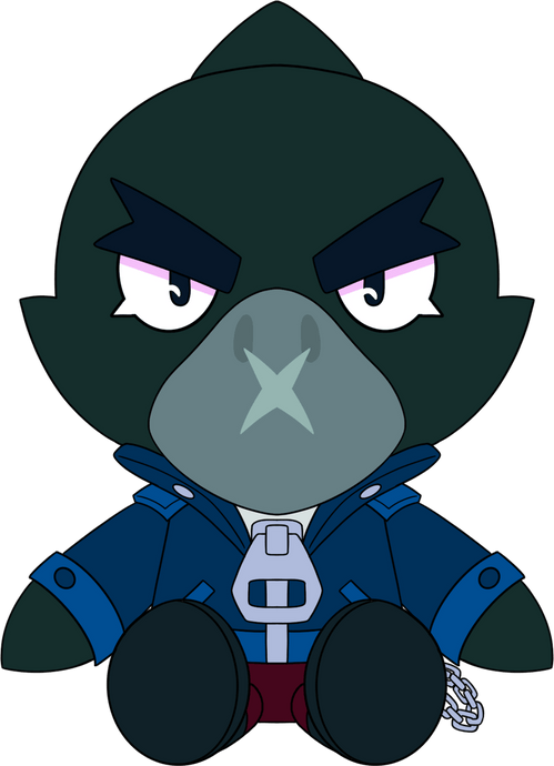 Crow Plush (9in) Brawl Stars Youtooz Collectibles