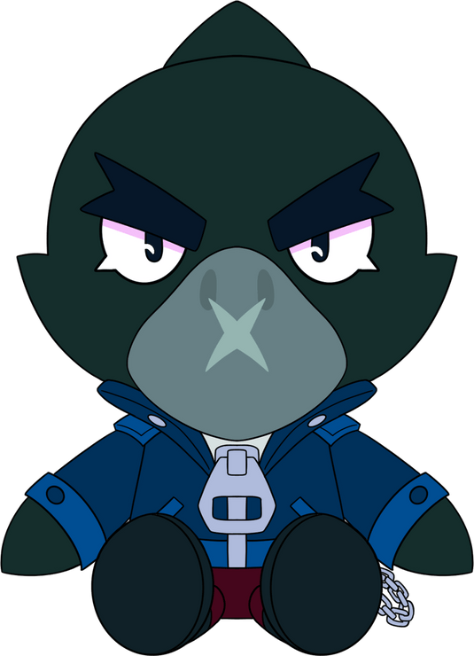 Crow Plush (9in) Brawl Stars Youtooz Collectibles