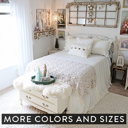 Load image into Gallery viewer, Ruffle Skirt Bedspread, Pick Your Color General THF
