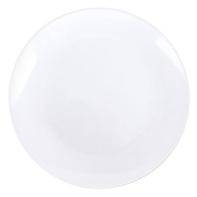 Organic Collection White Dinner Plates 10.5