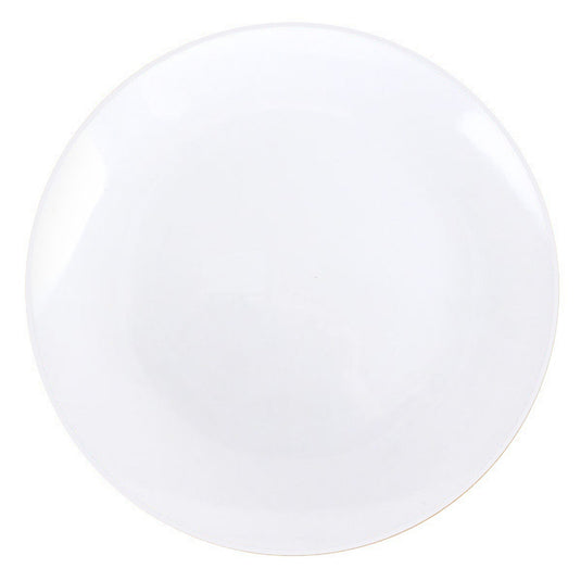 Organic Collection White Dinner Plates 10.5