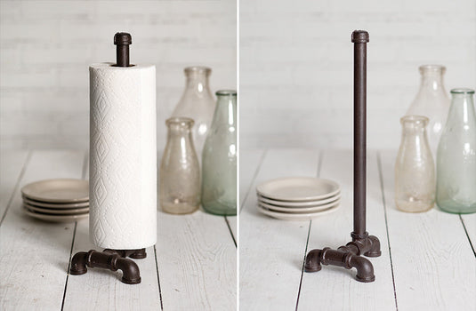 Utilitarian Cast Iron Paper Towel Holder General CT