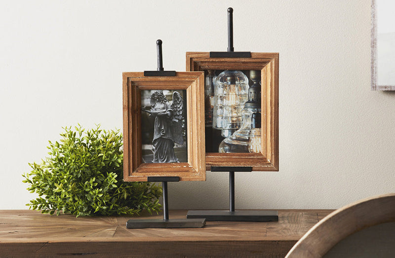 Load image into Gallery viewer, Metal Artist Easel Photo Frame, Pick Your Size General Decor Steals
