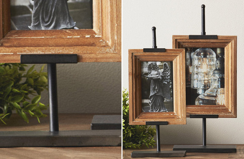 Load image into Gallery viewer, Metal Artist Easel Photo Frame, Pick Your Size General Decor Steals
