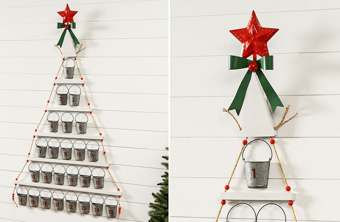 HUGE Advent Calendar Layered Bucket Tree General MEL