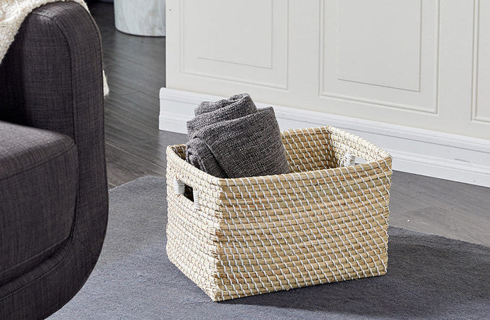 Seagrass Storage Basket with Handles General UMA