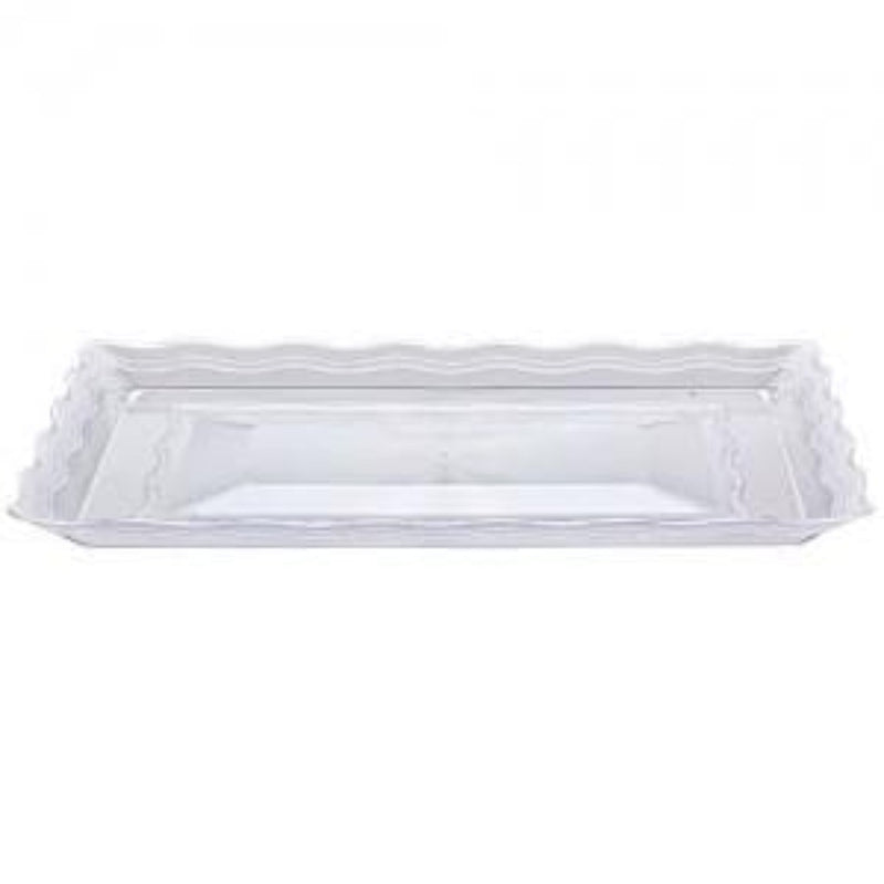 Load image into Gallery viewer, 12&quot; X 18&quot; Large Clear Rectangular Tray Serverware Hanna K
