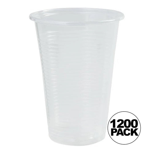 *WHOLESALE* 7 oz - Disposable - Clear - Everyday Cups | 1200 ct. Cups VeZee