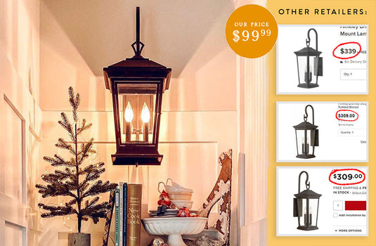 Oil-Rubbed Bronze Outdoor Wall Lamp General ABH