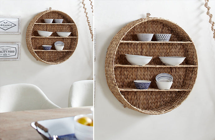 Round Hyacinth Wall Shelf General UMA