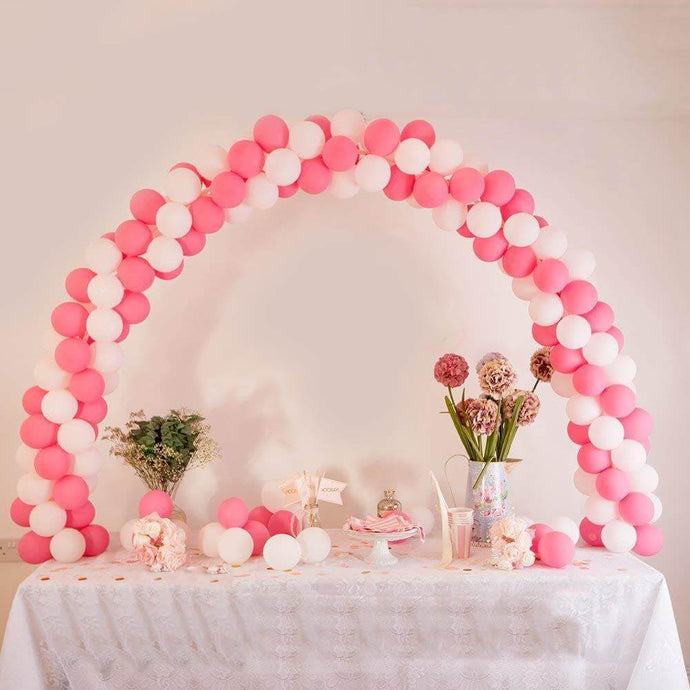 12ft Adjustable DIY Table Top Balloon Arch Stand Kit, Holds Up 100-120 Balloons Event Décor PROstorez Default Title