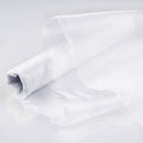 12"x10yd White Sheer Chiffon Fabric Bolt, DIY Voile Drapery Fabric Fabrics PROstorez Default Title