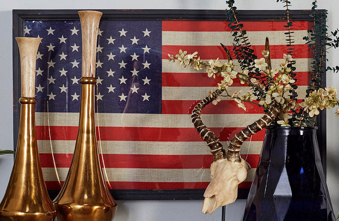 Wooden American Flag Wall Decor General UMA