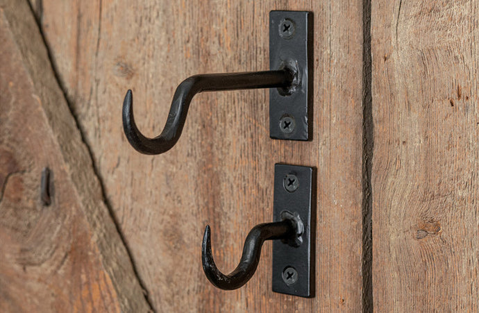 Cast Iron Hooks, Set of Two General CT