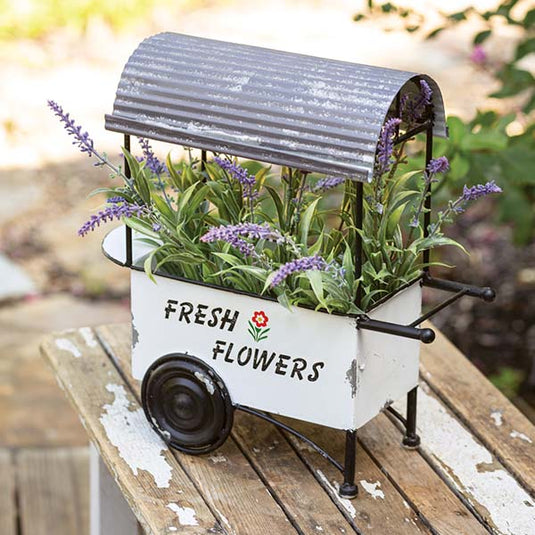 Fresh Flowers Planter Cart General CT