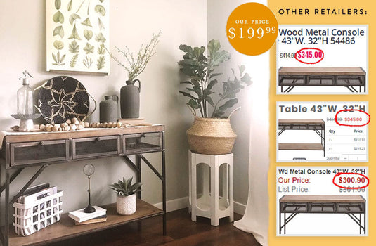 Industrial Console Table General UMA