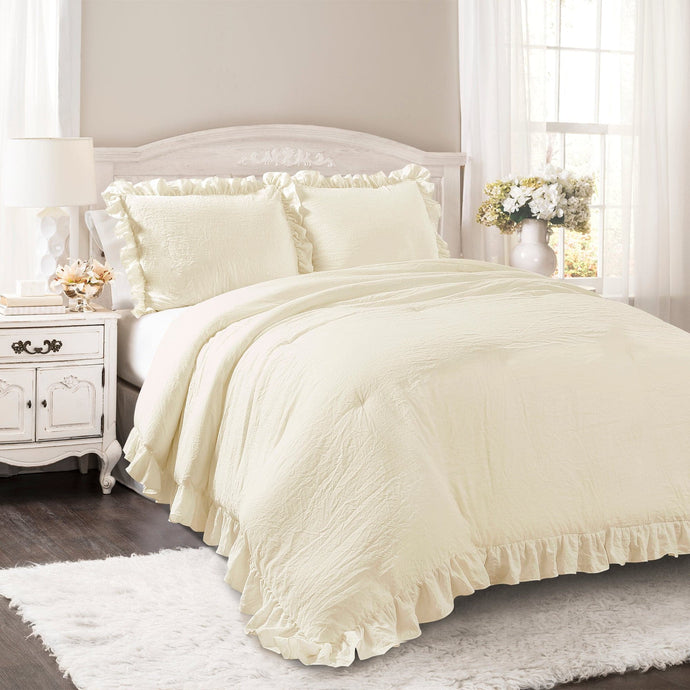 Reyna 3 Piece Comforter Set Collective LushDecor