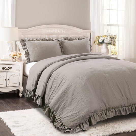 Reyna 3 Piece Comforter Set Collective LushDecor