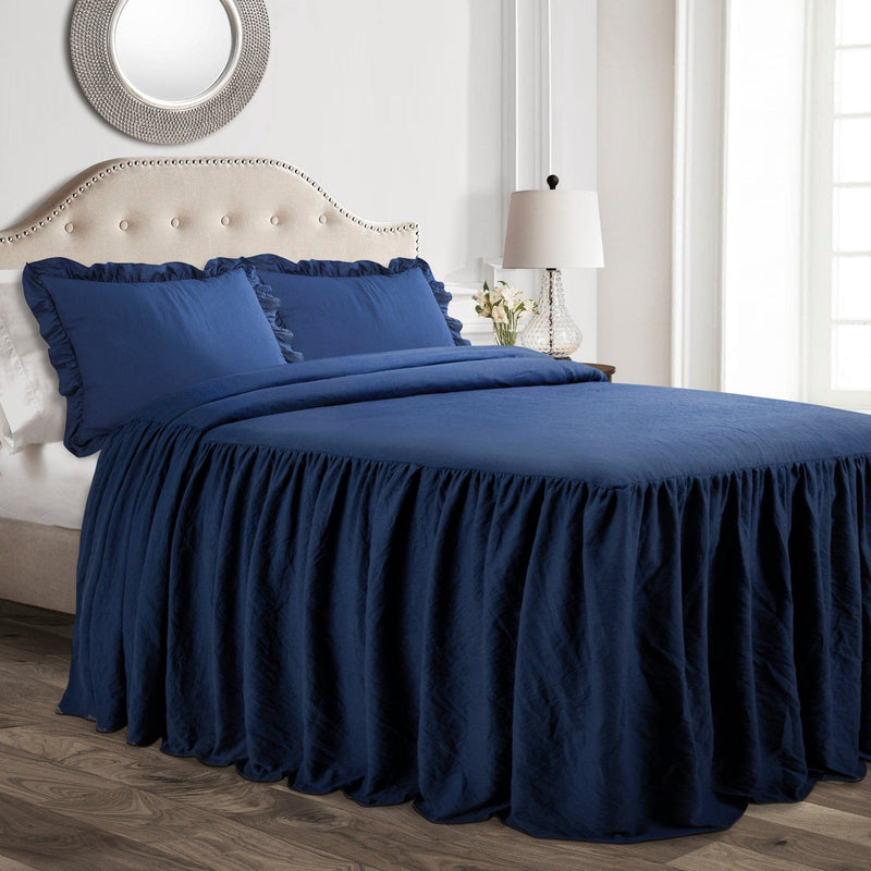 Load image into Gallery viewer, Ruffle Skirt Bedspread Set Collective LushDecor
