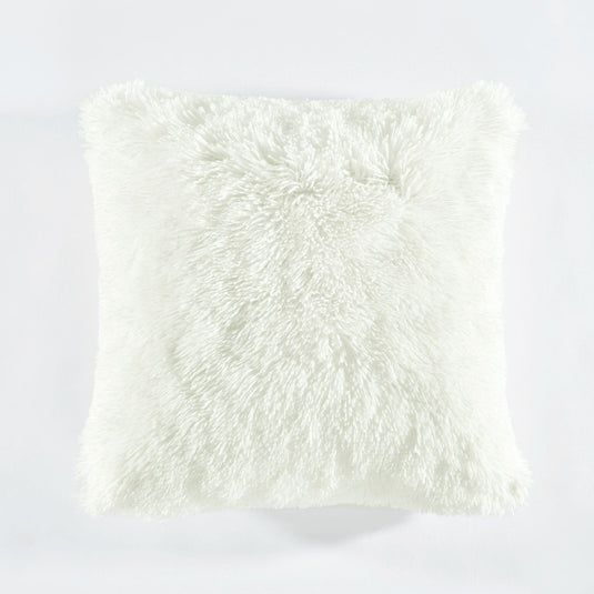 Emma Faux Fur Decorative Pillow Cover Collective LushDecor