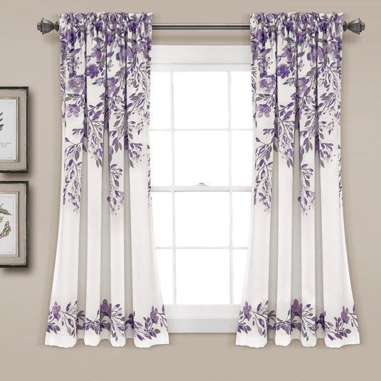 Tanisha Light Filtering Window Curtain Panel Set Collective LushDecor