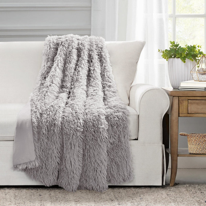 Load image into Gallery viewer, Emma Faux Fur Throw Collective LushDecor
