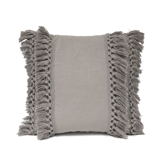 Modern Tassel Decorative Pillow Collective LushDecor