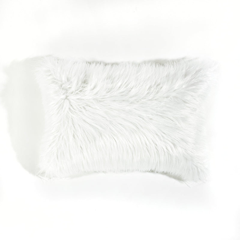 Load image into Gallery viewer, Mongolian Luca Soft Faux Fur Decorative Pillow Cover Collective LushDecor
