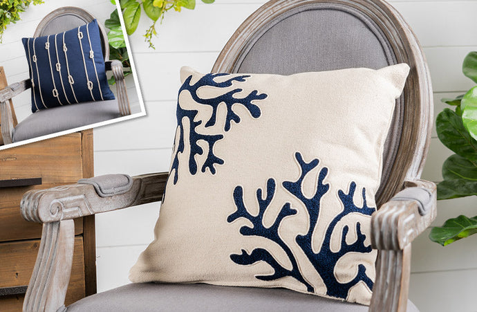 Nautical Pillow, Pick Your Style Whats trending Decor Steals