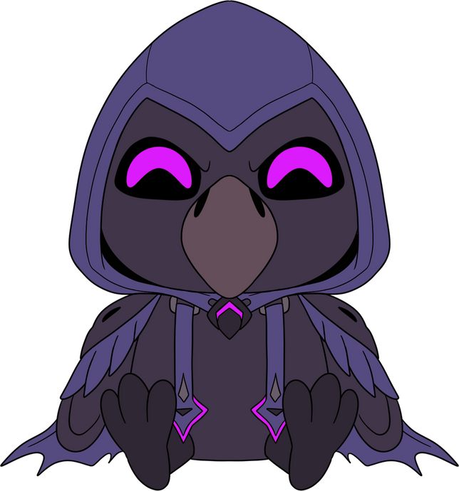 Reaper Raven Plush (9in) Overwatch Youtooz Collectibles