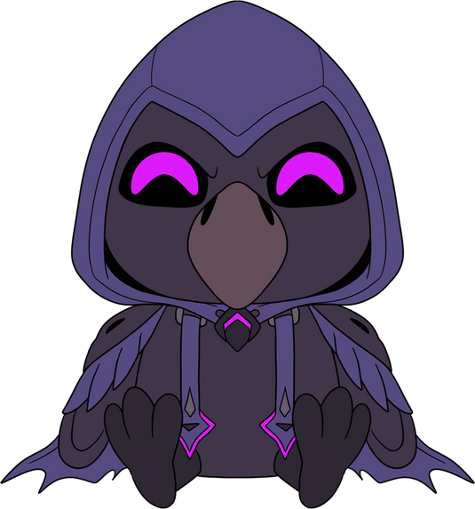 Reaper Raven Plush (9in) Overwatch Youtooz Collectibles