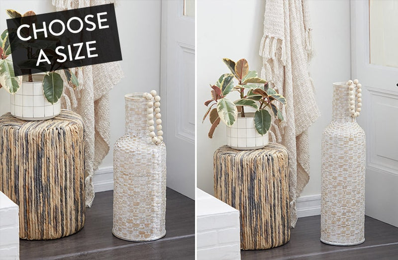 Load image into Gallery viewer, Textured Woven Vases, Pick Your Size Sale UMA
