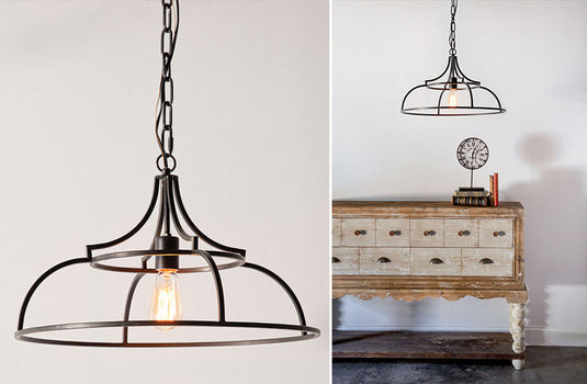 Simple Schoolhouse Pendant Light General CT