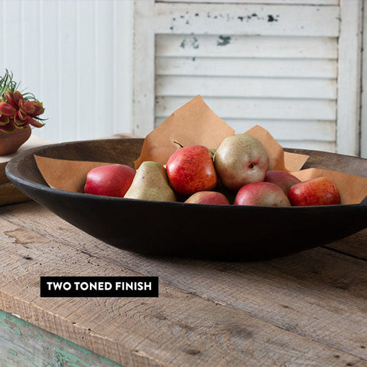 Oversized Black Dough Bowl General CT