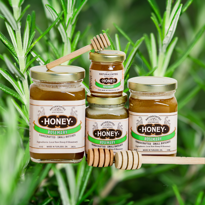 Load image into Gallery viewer, Rosemary Infused Honey Gift Naturacentric
