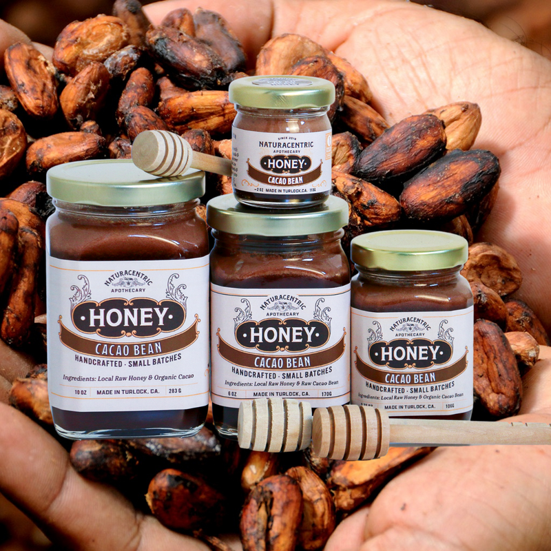 Load image into Gallery viewer, Cacao Infused Honey Gift Naturacentric
