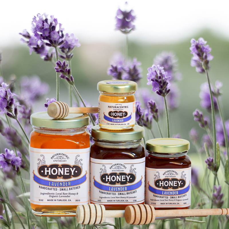 Load image into Gallery viewer, Lavender Infused Honey Gift Naturacentric
