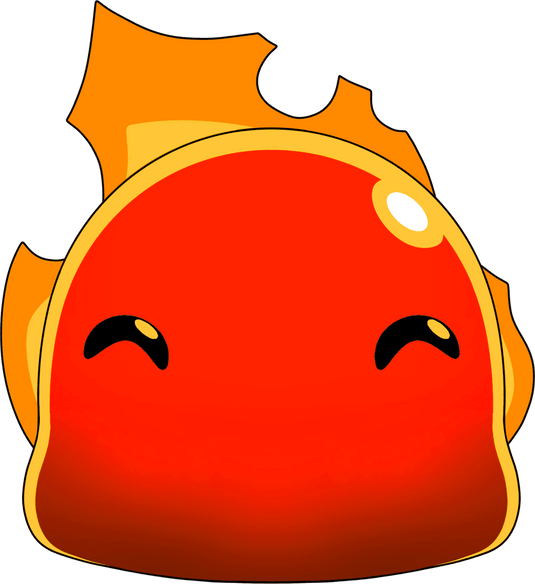 Fire Slime Stickie (6in) Slime Rancher Youtooz Collectibles