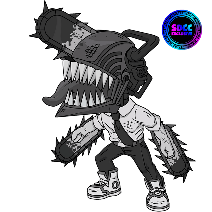 Chainsaw Man (B&W) Chainsaw Man Youtooz Collectibles