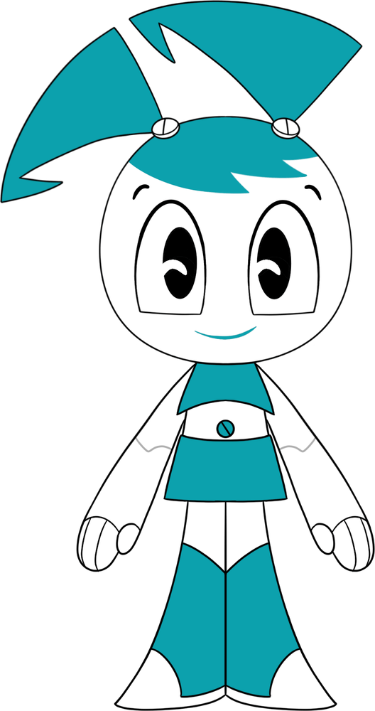 Standing Jenny Plush (9in) My Life as a Teenage Robot Youtooz Collectibles