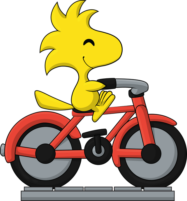 Woodstock On A Bike Peanuts Youtooz Collectibles