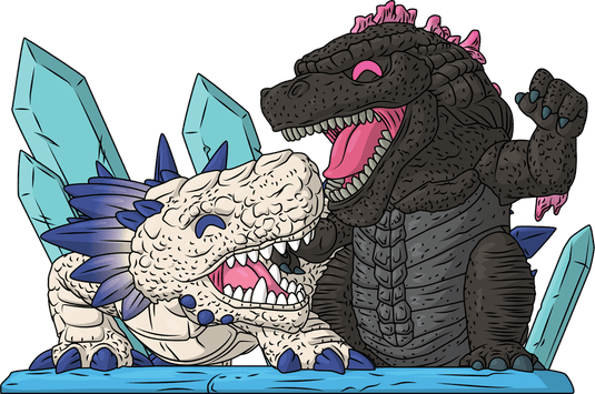 Godzilla vs Shimo Godzilla x Kong: The New Empire Youtooz Collectibles