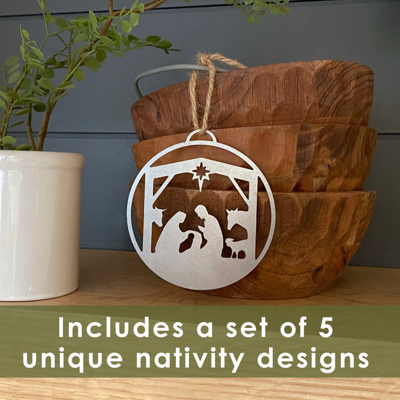 Load image into Gallery viewer, Decor Steals Ornament for One Please Gift Rusted Orange Craftworks Co.
