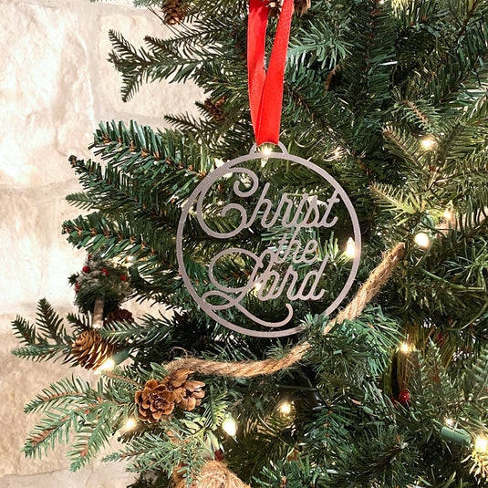 Decor Steals Ornament for One Please Gift Rusted Orange Craftworks Co.