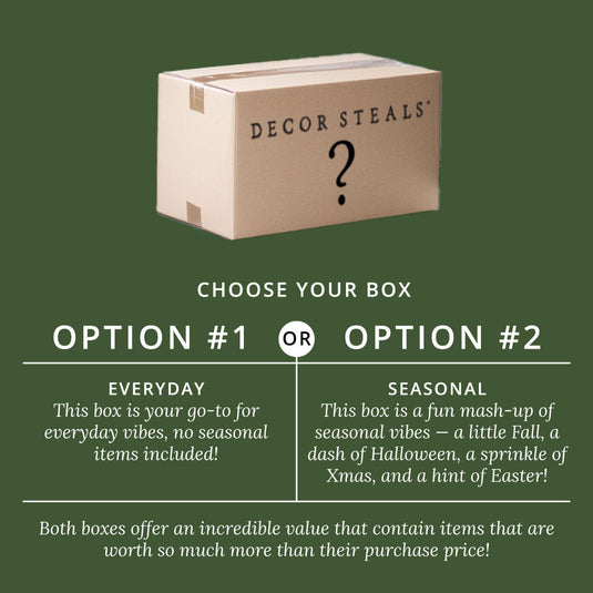 IDK Box, Choose Your Style Whats trending Decor Steals