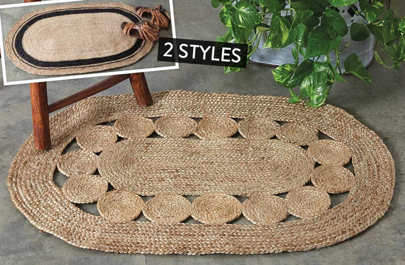 Load image into Gallery viewer, Natural Jute Accent Rug, Pick Your Style General Decor Steals
