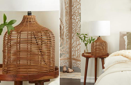 Rattan Table Lamp General UMA