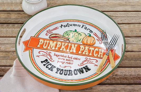 Pumpkin Patch Serving Tray General CT